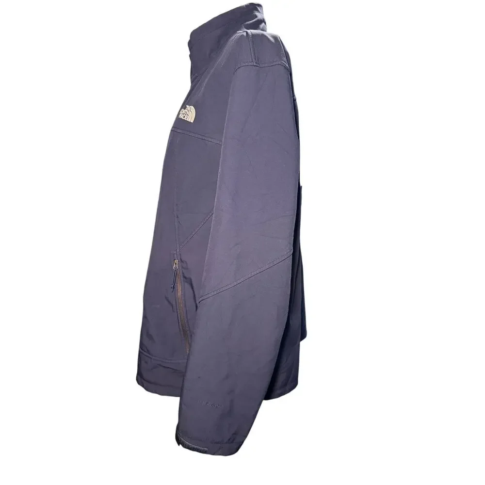 The North Face Apex Chromium Thermal Jacket, Navy WindWall Fleece, Men's XL